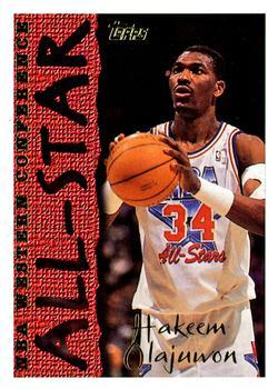 #187 Hakeem Olajuwon - Houston Rockets - 1994-95 Topps Basketball