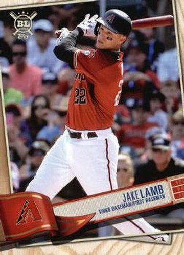 #187 Jake Lamb - Arizona Diamondbacks - 2019 Topps Big League Baseball