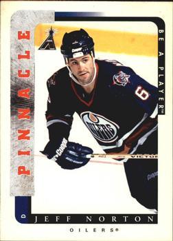 #187 Jeff Norton - Edmonton Oilers - 1996-97 Pinnacle Be a Player Hockey