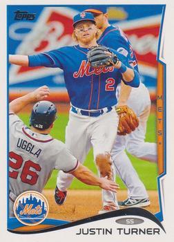 #187 Justin Turner - New York Mets - 2014 Topps Baseball