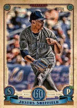 #187 Justus Sheffield - Seattle Mariners - 2019 Topps Gypsy Queen Baseball