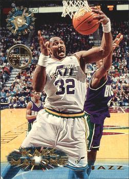 #187 Karl Malone - Utah Jazz - 1995-96 Stadium Club Basketball