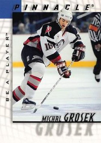 #187 Michal Grosek - Buffalo Sabres - 1997-98 Pinnacle Be a Player Hockey