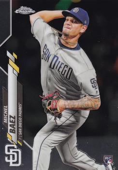 #187 Michel Baez - San Diego Padres - 2020 Topps Chrome Baseball