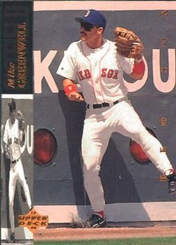 #187 Mike Greenwell - Boston Red Sox - 1994 Upper Deck Baseball