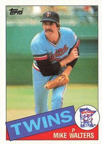 #187 Mike Walters - Minnesota Twins - 1985 Topps Baseball