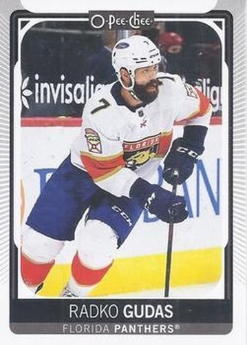 #187 Radko Gudas - Florida Panthers - 2021-22 O-Pee-Chee Hockey