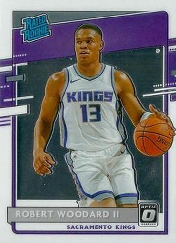 #187 Robert Woodard II - Sacramento Kings - 2020-21 Donruss Optic Basketball