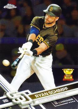 #187 Ryan Schimpf - San Diego Padres - 2017 Topps Chrome Baseball