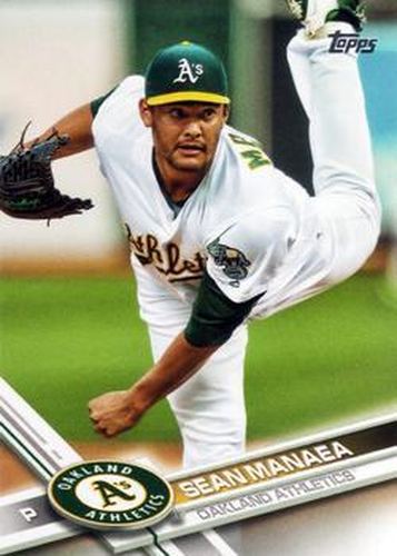 #187 Sean Manaea - Oakland Athletics - 2017 Topps Baseball