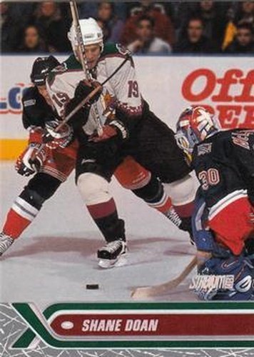 #187 Shane Doan - Phoenix Coyotes - 2000-01 Stadium Club Hockey