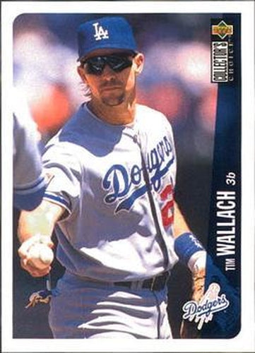 #187 Tim Wallach - Los Angeles Dodgers - 1996 Collector's Choice Baseball