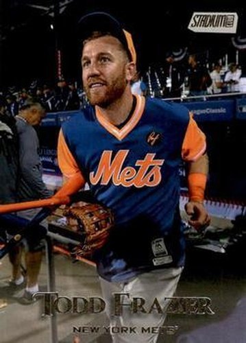 #187 Todd Frazier - New York Mets - 2019 Stadium Club Baseball