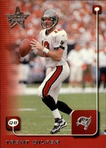 #187 Trent Dilfer - Tampa Bay Buccaneers - 1999 Leaf Rookies & Stars Football