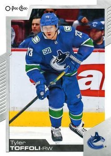 #187 Tyler Toffoli - Vancouver Canucks - 2020-21 O-Pee-Chee Hockey