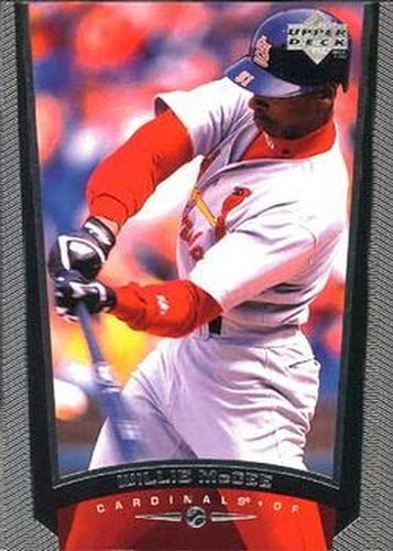 #187 Willie McGee - St. Louis Cardinals - 1999 Upper Deck Baseball