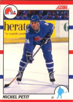 #187 Michel Petit - Quebec Nordiques - 1990-91 Score Canadian Hockey