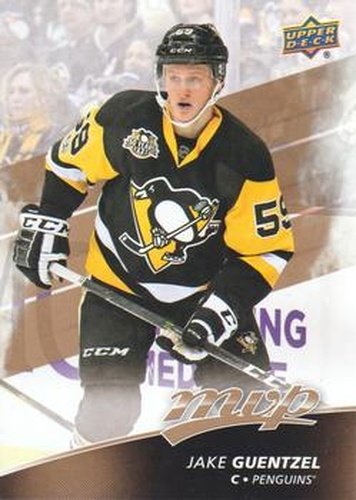 #187 Jake Guentzel - Pittsburgh Penguins - 2017-18 Upper Deck MVP Hockey