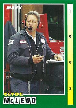 #187 Clyde McLeod - Cicci-Welliver Racing - 1993 Maxx Racing
