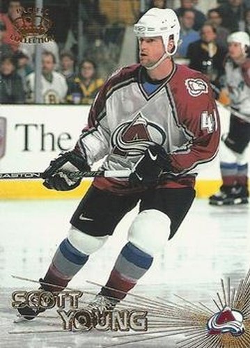 #187 Scott Young - Colorado Avalanche - 1997-98 Pacific Crown Hockey