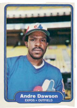 #187 Andre Dawson - Montreal Expos - 1982 Fleer Baseball