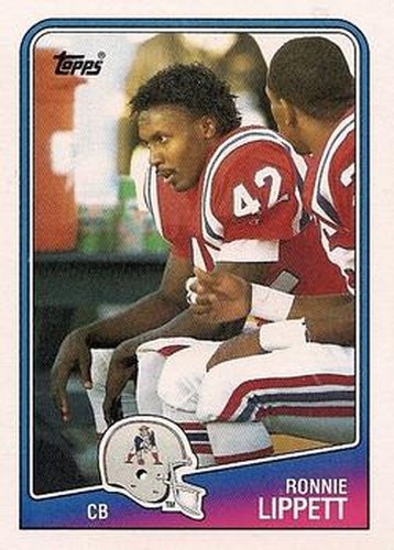 #187 Ronnie Lippett - New England Patriots - 1988 Topps Football