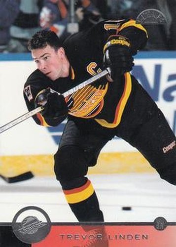 #187 Trevor Linden - Vancouver Canucks - 1996-97 Leaf Hockey