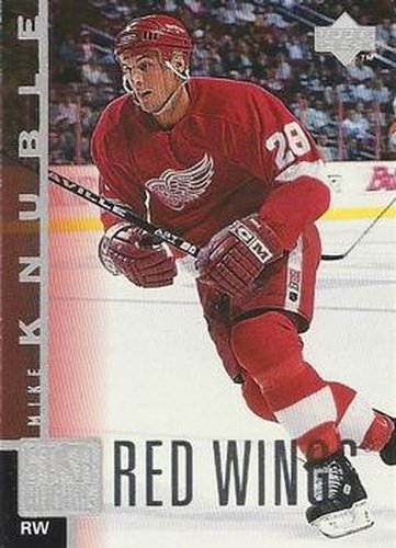 #187 Mike Knuble - Detroit Red Wings - 1997-98 Upper Deck Hockey