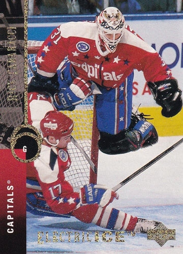 #187 Rick Tabaracci - Washington Capitals - 1994-95 Upper Deck Hockey - Electric Ice