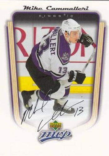 #187 Mike Cammalleri - Los Angeles Kings - 2005-06 Upper Deck MVP Hockey