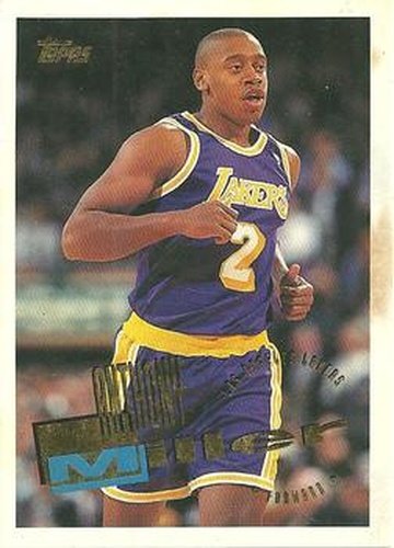 #187 Anthony Miller - Los Angeles Lakers - 1995-96 Topps Basketball