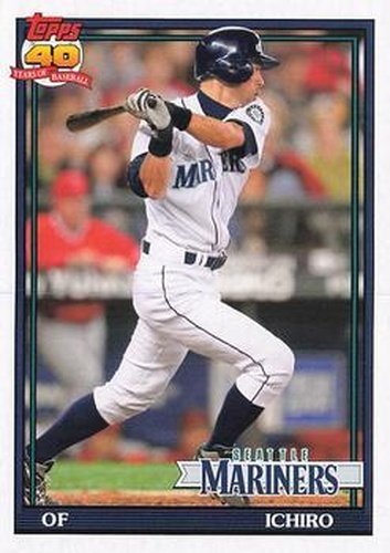 #187 Ichiro - Seattle Mariners - 2021 Topps Archives Baseball