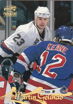 #187 Martin Gelinas - Vancouver Canucks - 1997-98 Pacific Paramount Hockey
