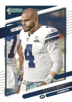 #187b Dak Prescott - Dallas Cowboys - 2021 Donruss Football