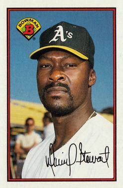 #188 Dave Stewart - Oakland Athletics - 1989 Bowman Baseball