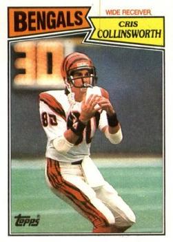 #188 Cris Collinsworth - Cincinnati Bengals - 1987 Topps Football