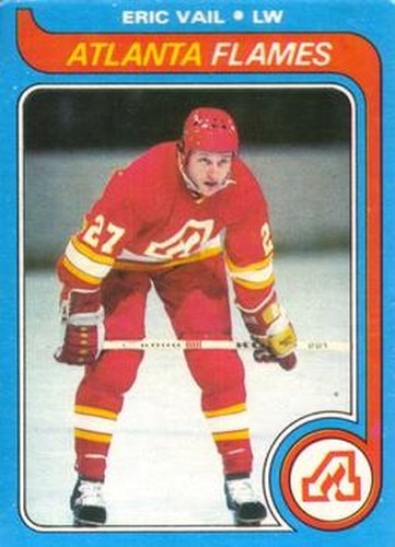 #188 Eric Vail - Atlanta Flames - 1979-80 O-Pee-Chee Hockey