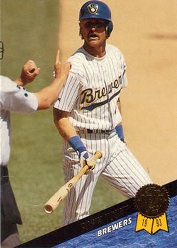 #188 Robin Yount - Milwaukee Brewers - 1993 Leaf Baseball