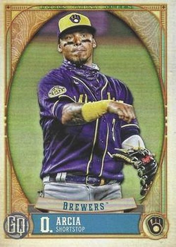 #188 Orlando Arcia - Milwaukee Brewers - 2021 Topps Gypsy Queen Baseball