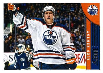#188 Ales Hemsky - Edmonton Oilers - 2013-14 Score Hockey