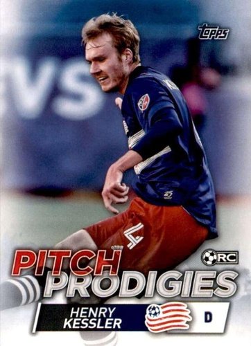 #188 Henry Kessler - New England Revolution - 2020 Topps MLS Soccer