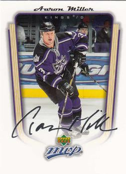 #188 Aaron Miller - Los Angeles Kings - 2005-06 Upper Deck MVP Hockey