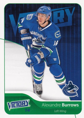 #188 Alexandre Burrows - Vancouver Canucks - 2011-12 Upper Deck Victory Hockey