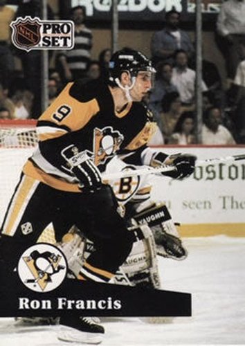 #188 Ron Francis - 1991-92 Pro Set Hockey