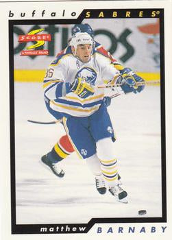 #188 Matthew Barnaby - Buffalo Sabres - 1996-97 Score Hockey