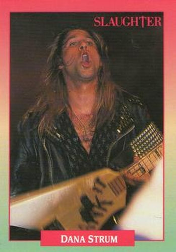 #188 Dana Strum - 1991 Brockum Rock Cards