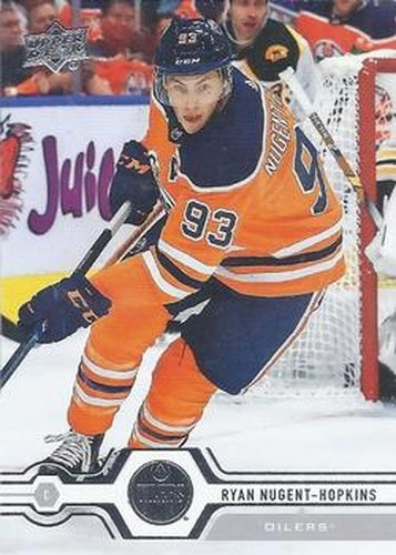 #188 Ryan Nugent-Hopkins - Edmonton Oilers - 2019-20 Upper Deck Hockey