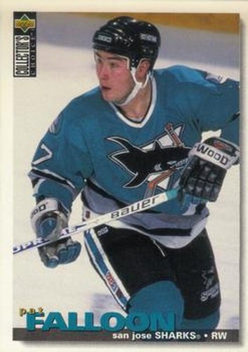 #188 Pat Falloon - San Jose Sharks - 1995-96 Collector's Choice Hockey