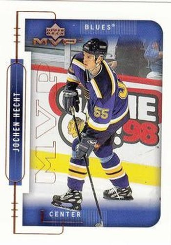 #188 Jochen Hecht - St. Louis Blues - 1999-00 Upper Deck MVP Hockey