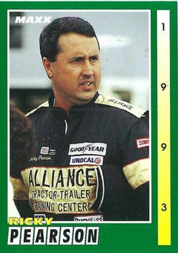 #188 Ricky Pearson - Alliance Racing - 1993 Maxx Racing